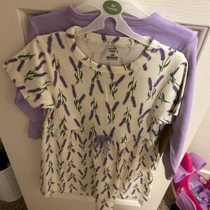 Toddler dress with sweater